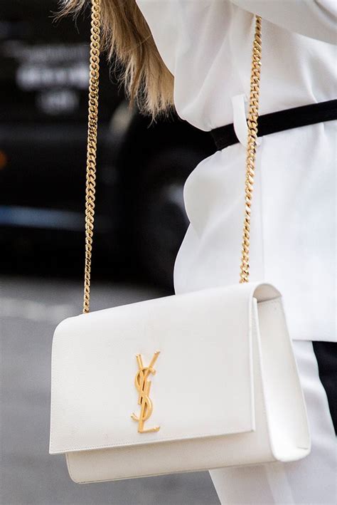 ysl tasche weiß gold|YSL saint laurent taschen.